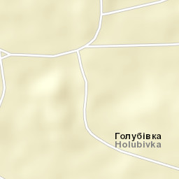 Holubivka Street Map