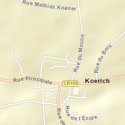 Koerich Street Map