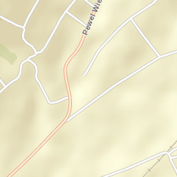 Pewel Wielka Street Map