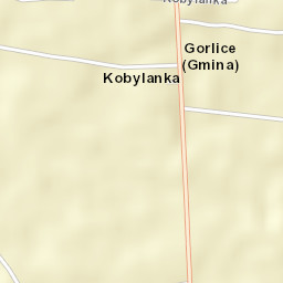 Kobylanka Street Map