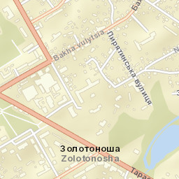Zolotonosha Street Map