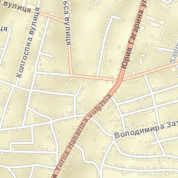 Zmiyiv Street Map