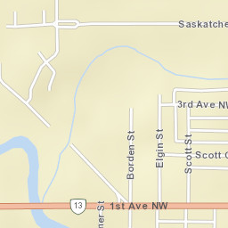 Saskatchewan Drive, Weyburn, SK S4H 3E3 Street Map
