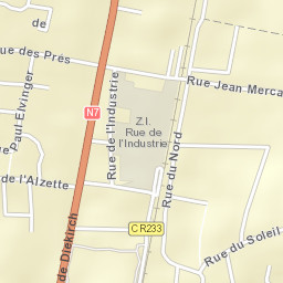 Walferdange Street Map