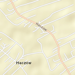 Haczów Street Map