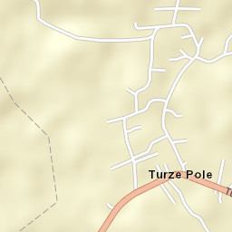 Turze Pole Street Map