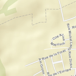 Béreldange Street Map