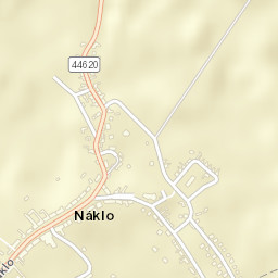 Náklo Street Map