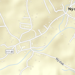 Nýdek Street Map