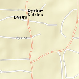 Bystra Street Map