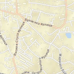 Krasyliv Street Map