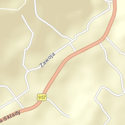 Zawoja Street Map