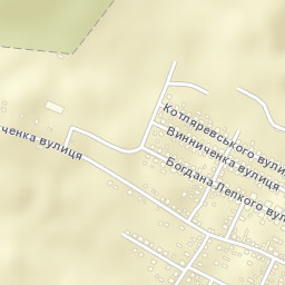 Bibrka Street Map