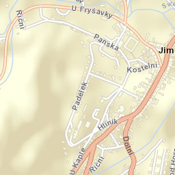 Jimramov Street Map