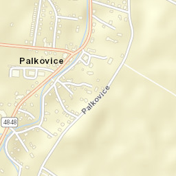 Palkovice Street Map