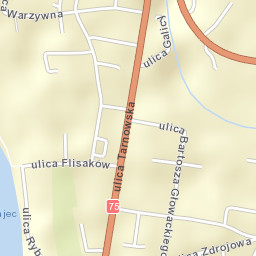 Powiat nowosądecki Street Map