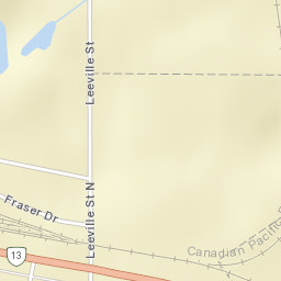 Assiniboia Street Map