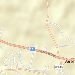 Jaroměřice Street Map