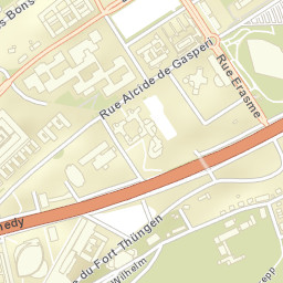 Kirchberg Street Map