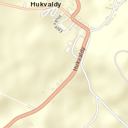 Hukvaldy Street Map