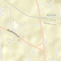 Raškovice Street Map