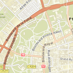 Luxembourg Street Map