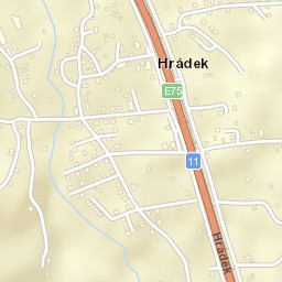 Hrádek Street Map