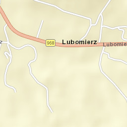 Lubomierz Street Map