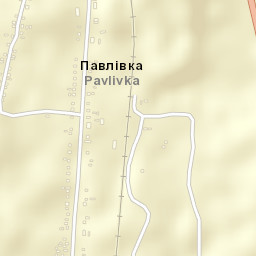 Pavlivka Street Map