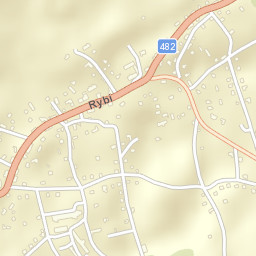 Rybí Street Map