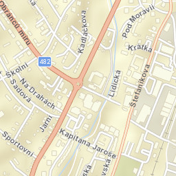 Kopřivnice Street Map