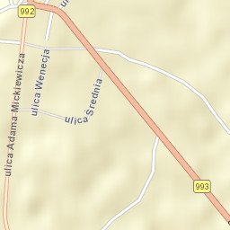 Nowy Żmigród Street Map