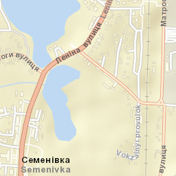 Semenivka Street Map
