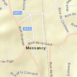 Messancy Street Map