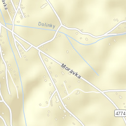 Morávka Street Map