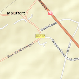 Moutfort Street Map