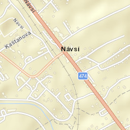 Návsí u Jablunkova Street Map