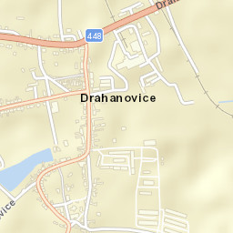 Drahanovice Street Map