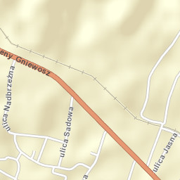 Nowosielce-Gniewosz Street Map