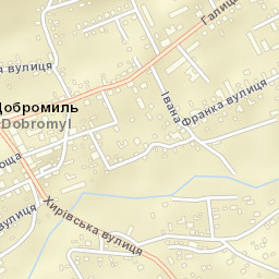 Dobromyl’ Street Map