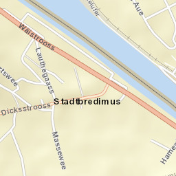 Stadtbredimus Street Map