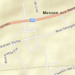 Musson Street Map