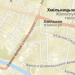 Khmilnyk Street Map