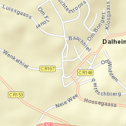 Dalheim Street Map
