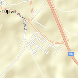 Dolní Újezd Street Map