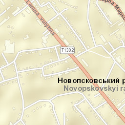 Novopskov Street Map