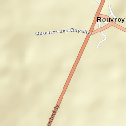 Rouvroy Street Map
