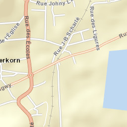 Niedercorn Street Map