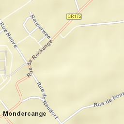 Mondercange Street Map