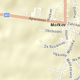 Mořkov Street Map